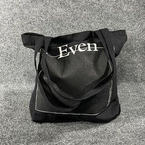 * Enviro Tote EVEN Black & White Canvas Tote Bag